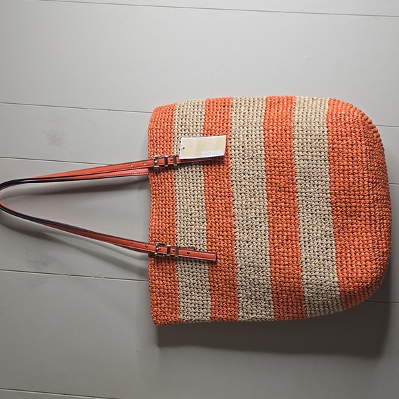 MICHEAL Micheal Kors Quinn Large North South Tote Bag Nwt - Picture 11 of 16